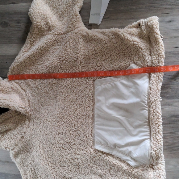 Zella Teddy Bear Fur Hoodie Sz: XXL NWT $69 - Picture 12 of 12